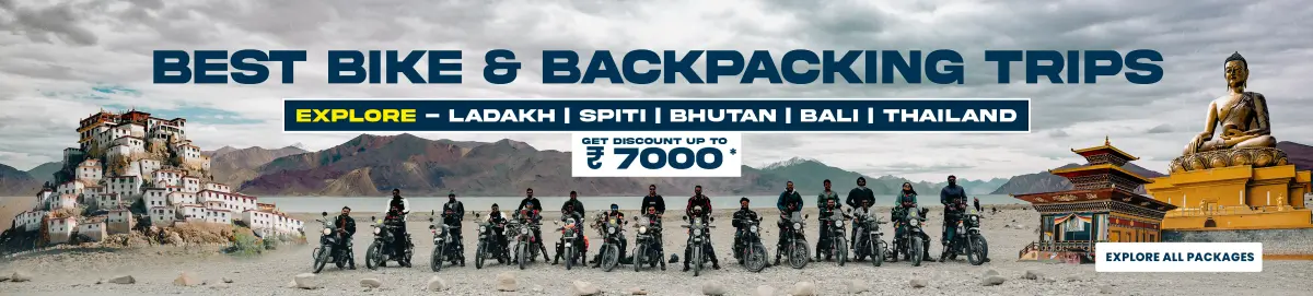 Best bike & backpacking trips — Ladakh, Spiti, Bhutan, Bali